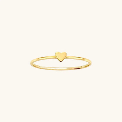 14k Gold Filled Mini Heart Ring