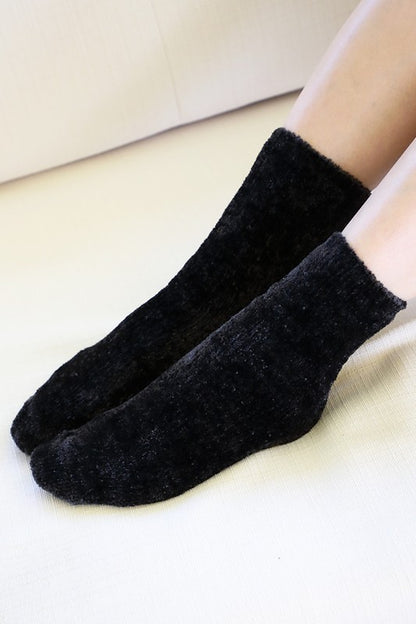 Luxury Chenille Socks