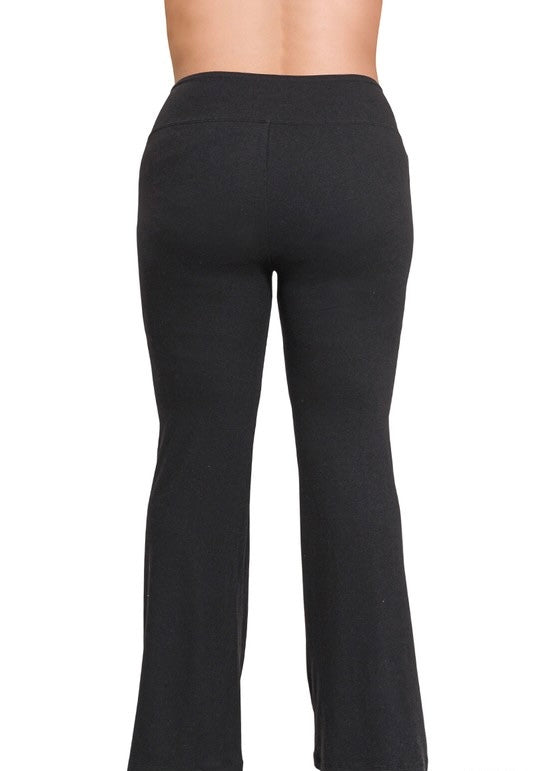 Plus Buttery Soft Flare Leg High Waist Yoga Pants