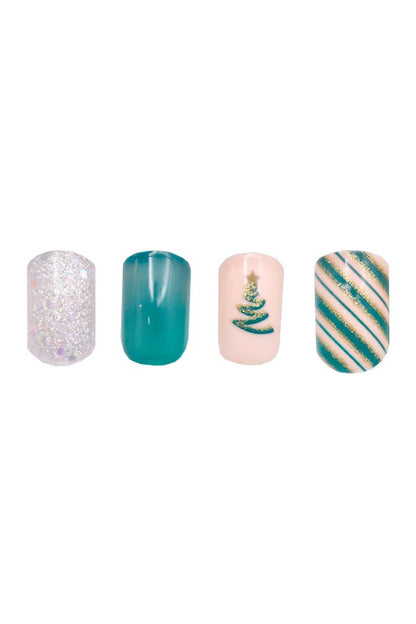 CALA Posh Dreams X-Mas TREE Press on Nails