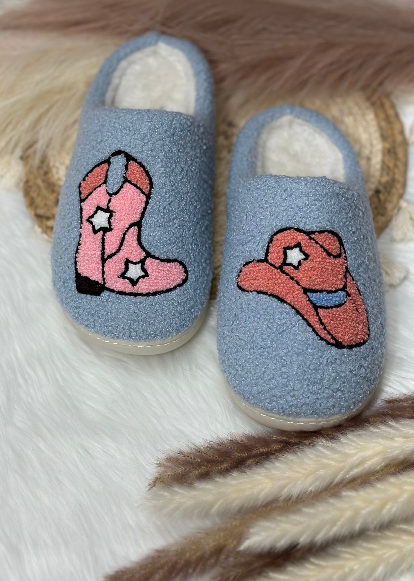 Rodeo Girl Slippers